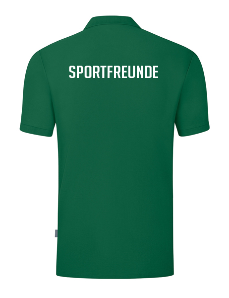 JAKO Polo Organic  inkl.Wappen und Vereinsname (Initialen optional)