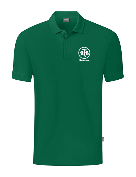 JAKO Polo Organic  inkl.Wappen und Vereinsname (Initialen optional)