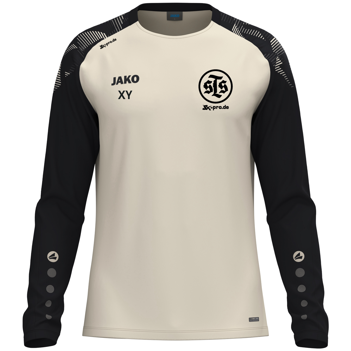 JAKO Longsleeve Sonic inkl.Wappen und Vereinsname (Initialen optional)