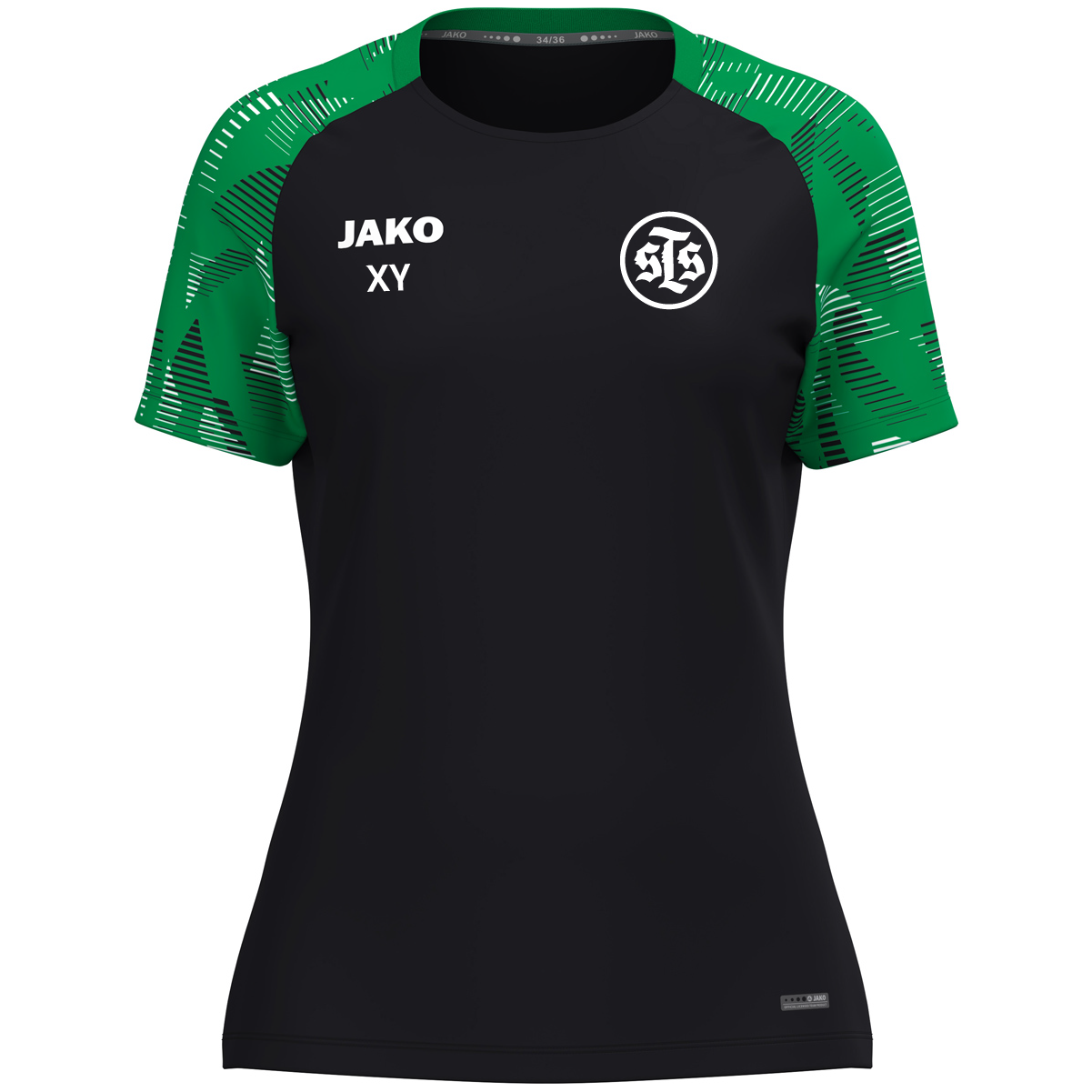 JAKO T-Shirt Sonic Damen inkl.Wappen und Vereinsname (Initialen optional)
