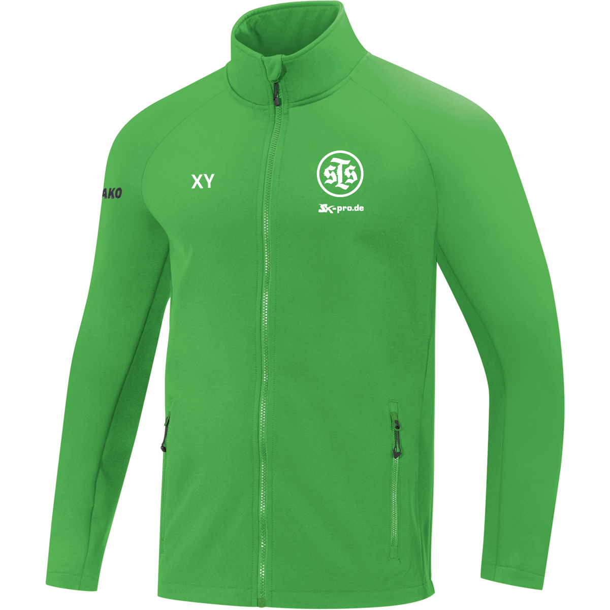 JAKO Softshelljacke Team inkl.Wappen (Initialen optional)