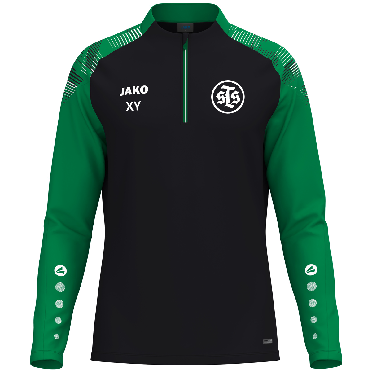 JAKO Ziptop Sonic inkl.Wappen und Vereinsname (Initialen optional)