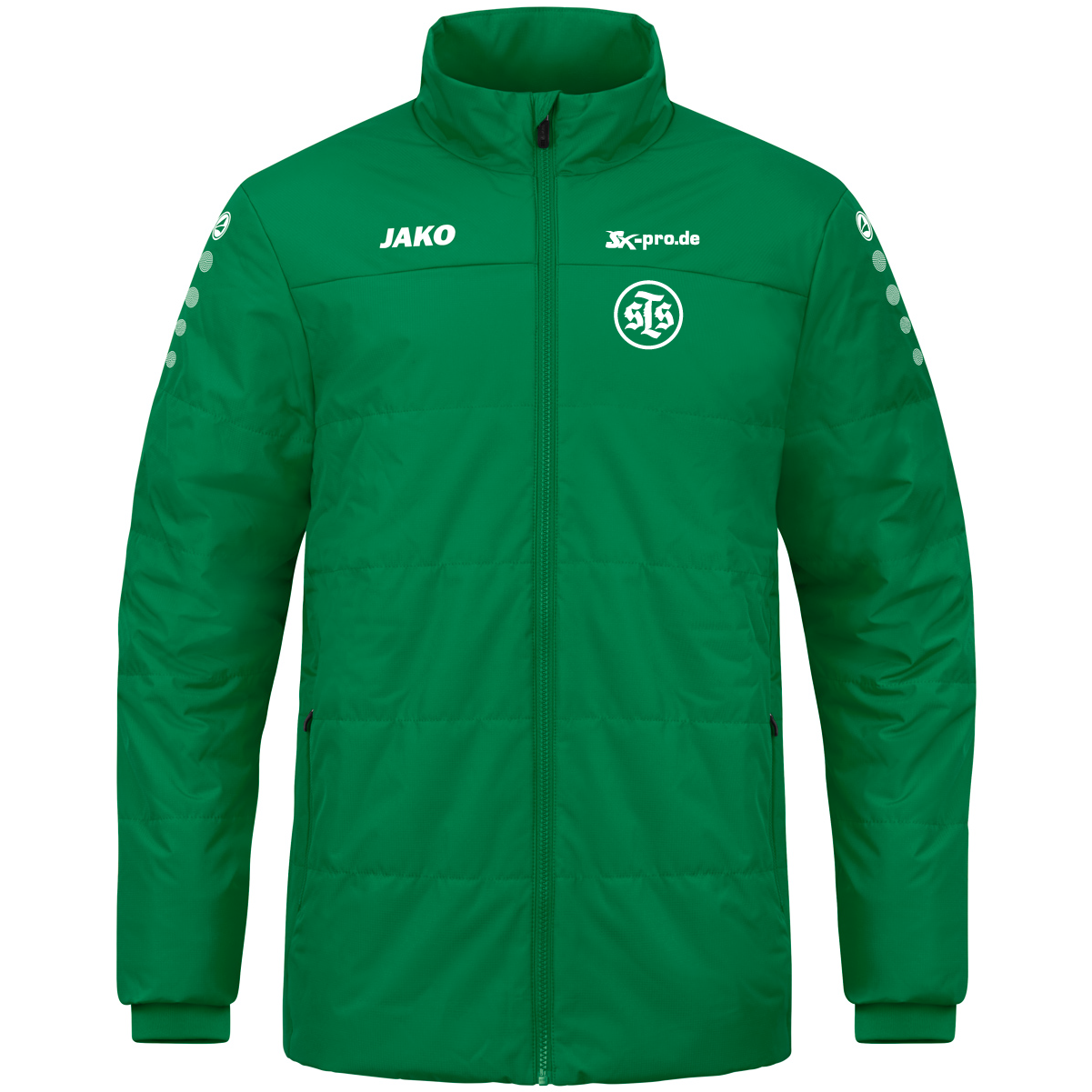 JAKO Coachjacke Team inkl.Wappen und Vereinsname (Initialen optional)