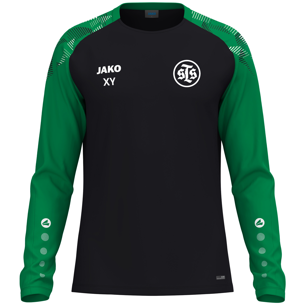 JAKO Longsleeve Sonic inkl.Wappen und Vereinsname (Initialen optional)