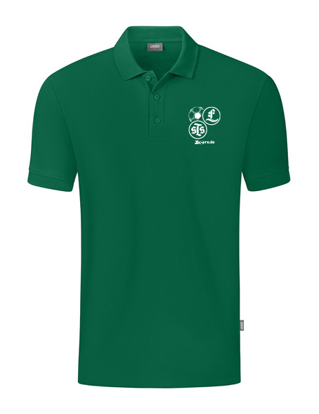 Polo Organic inkl. Wappen u. Vereinsname (Initialen optional)