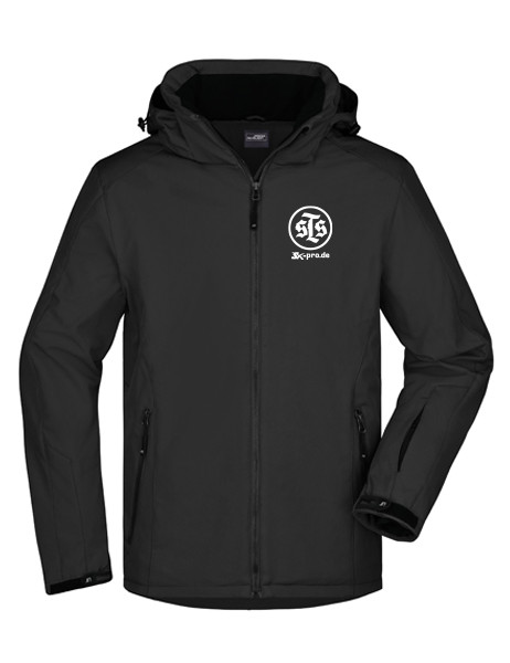 Wintersoftshelljacke inkl. Wappen u. Vereinsname (Initialen optional)