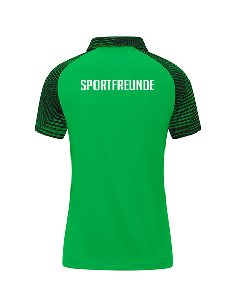 Damen Polo Performance inkl. Wappen u. Vereinsname (Initialen optional)