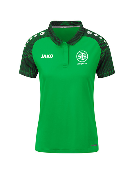 Damen Polo Performance inkl. Wappen u. Vereinsname (Initialen optional)