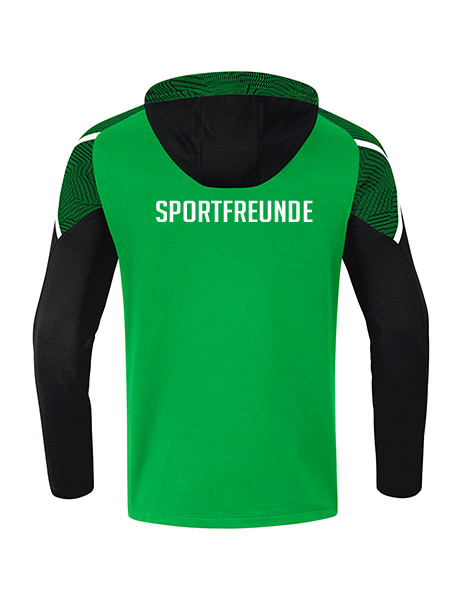 Kapuzensweat Performance inkl. Wappen u. Vereinsname (Initialen optional)