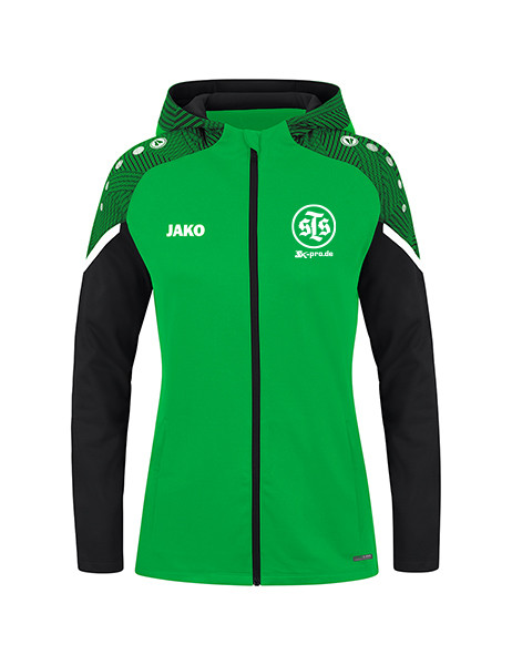 Damen Kapuzenjacke Performance inkl. Wappen u. Vereinsname (Initialen optional)